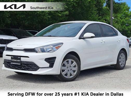 Clear White 2023 Kia Rio LX
