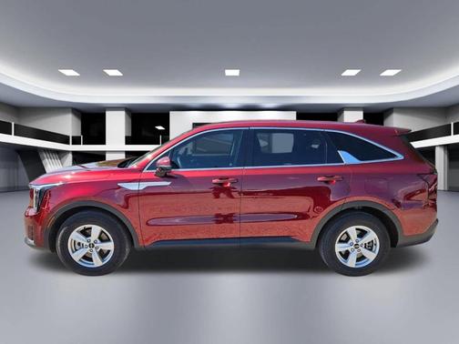 Red 2025 Kia Sorento LX