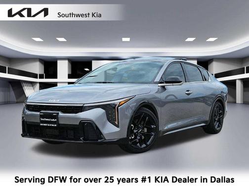 Steel Gray 2025 Kia K4 GT-Line Turbo