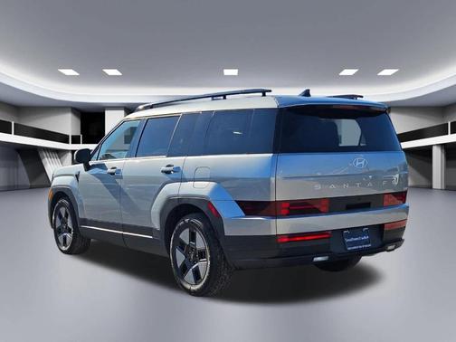 Shimmering Silver 2025 Hyundai SANTA FE HEV SEL