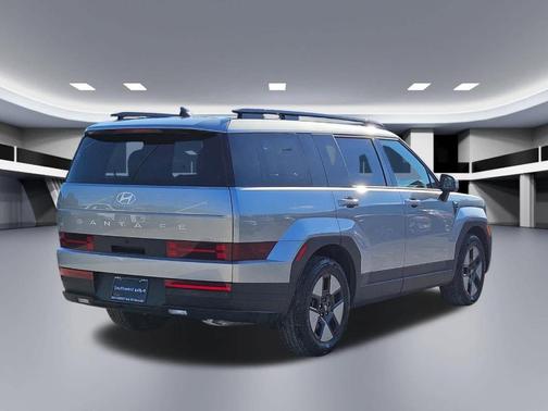 Shimmering Silver 2025 Hyundai SANTA FE HEV SEL