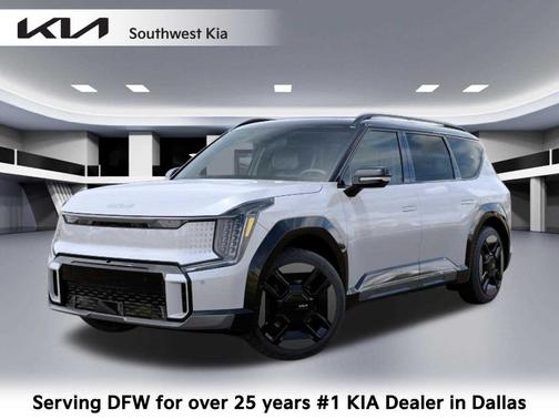 White 2026 Kia EV9 GT-Line