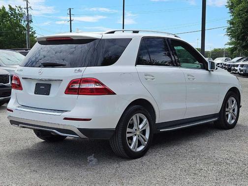Polar White 2015 Mercedes-Benz M-Class ML 350
