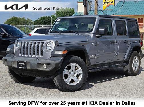 Billet Silver Metallic Clearcoat 2020 Jeep Wrangler Unlimited Sport
