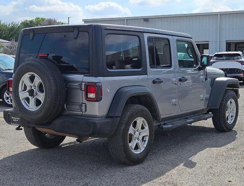 Billet Silver Metallic Clearcoat 2020 Jeep Wrangler Unlimited Sport