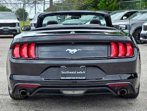 Shadow Black 2023 Ford Mustang EcoBoost Premium