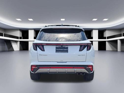 White Pearl 2024 Hyundai TUCSON Hybrid N Line