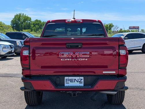 Volcanic Red Tintcoat 2026 GMC Canyon Elevation