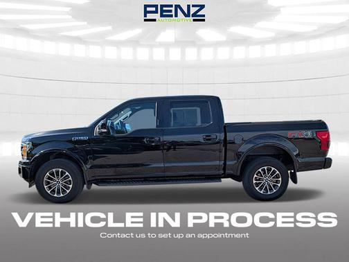 Shadow Black 2018 Ford F-150 Lariat