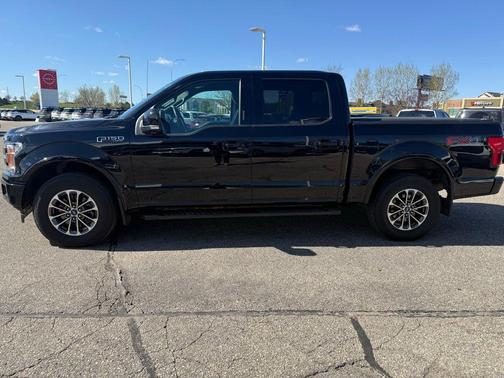 Shadow Black 2018 Ford F-150 Lariat