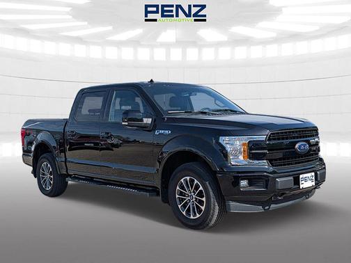 Shadow Black 2018 Ford F-150 Lariat