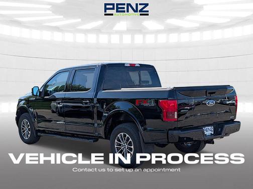 Shadow Black 2018 Ford F-150 Lariat