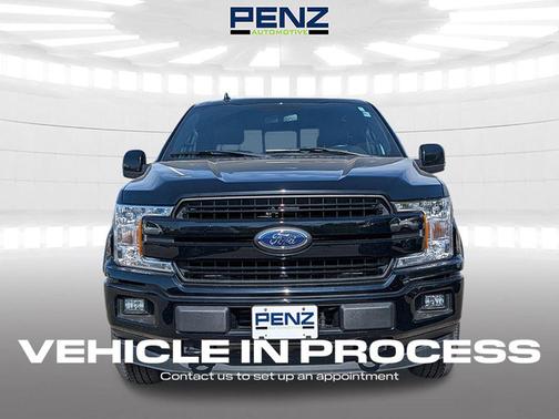 Shadow Black 2018 Ford F-150 Lariat