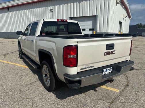 White Diamond Tricoat 2015 GMC Sierra 1500 SLT