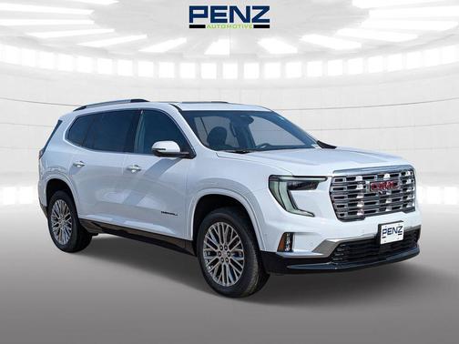 White 2026 GMC Acadia Denali