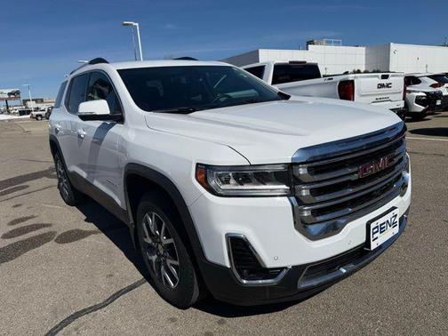 Summit White 2023 GMC Acadia AWD SLT