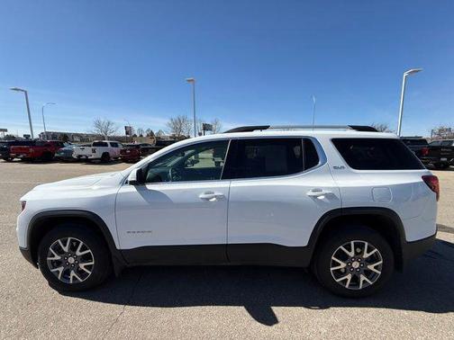 Summit White 2023 GMC Acadia AWD SLT