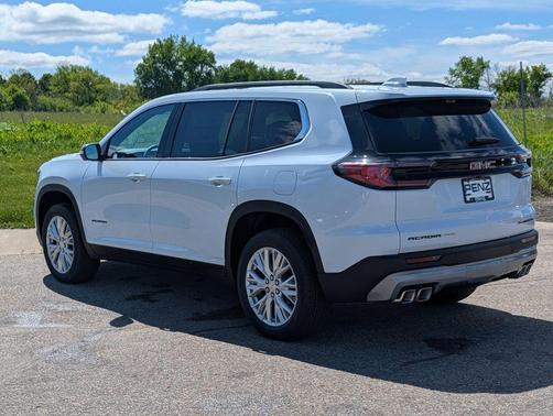 Glacier White Tricoat 2026 GMC Acadia Elevation AWD