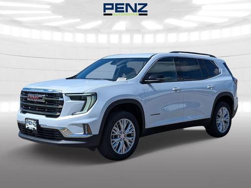 Glacier White Tricoat 2026 GMC Acadia Elevation AWD