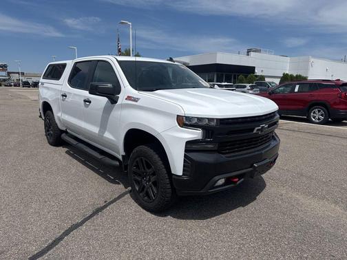 Summit White 2021 Chevrolet Silverado 1500 LT Trail Boss