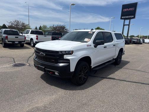 Summit White 2021 Chevrolet Silverado 1500 LT Trail Boss