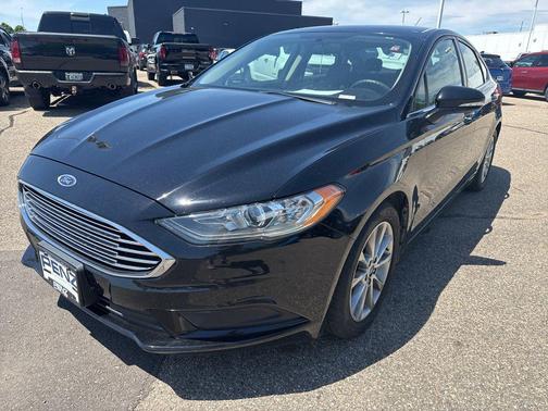 Shadow Black 2017 Ford Fusion SE