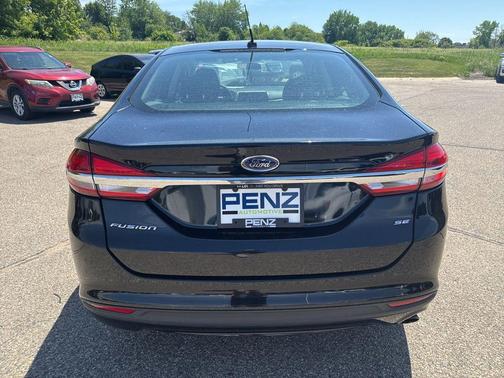 Shadow Black 2017 Ford Fusion SE
