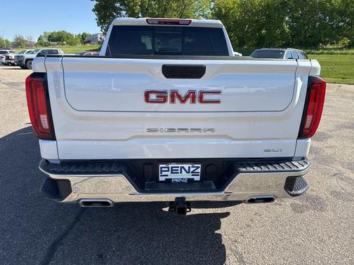 White Frost Tricoat 2025 GMC Sierra 1500 SLT