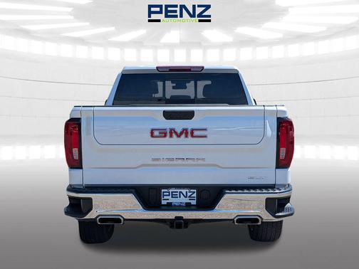 White Frost Tricoat 2025 GMC Sierra 1500 SLT