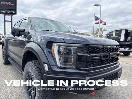 Atlas Blue Metallic 2023 Ford F-150 Raptor