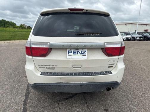 Stone White Clearcoat 2012 Dodge Durango Crew