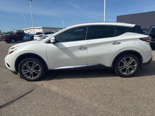 Pearl White 2015 Nissan Murano Platinum