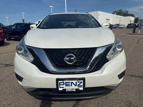 Pearl White 2015 Nissan Murano Platinum