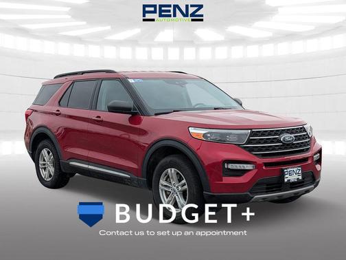 Rapid Red Metallic Tinted Clearcoat 2020 Ford Explorer XLT