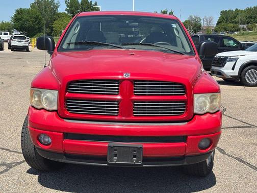 Flame Red 2004 Dodge Ram 1500 SLT Quad Cab
