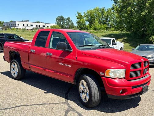 Flame Red 2004 Dodge Ram 1500 SLT Quad Cab