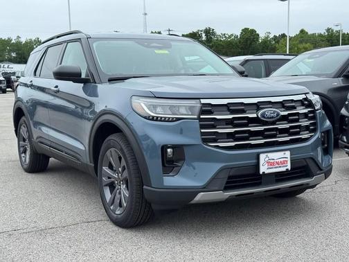 Vapor Blue Metallic 2026 Ford Explorer Active