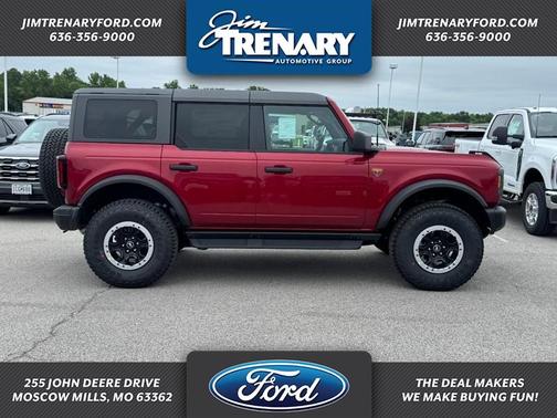 Ruby Red Metallic Tinted Clearcoat 2026 Ford Bronco Badlands
