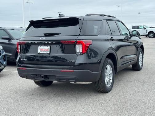 Agate Black Metallic 2026 Ford Explorer Active