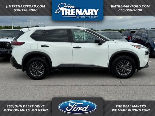 Glacier White 2023 Nissan Rogue S