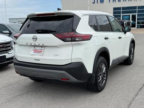 Glacier White 2023 Nissan Rogue S