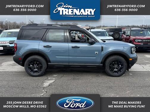 Azure Gray Metallic 2025 Ford Bronco Sport Big Bend