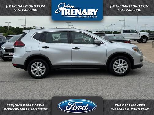 Brilliant Silver 2018 Nissan Rogue S