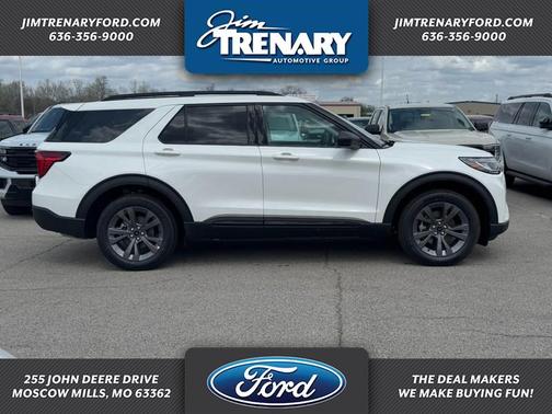 Oxford White 2026 Ford Explorer Active