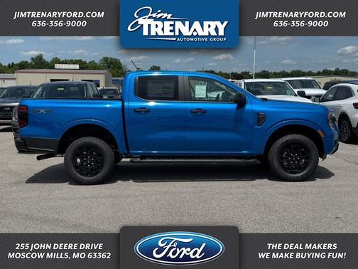 Velocity Blue Metallic 2026 Ford Ranger XLT