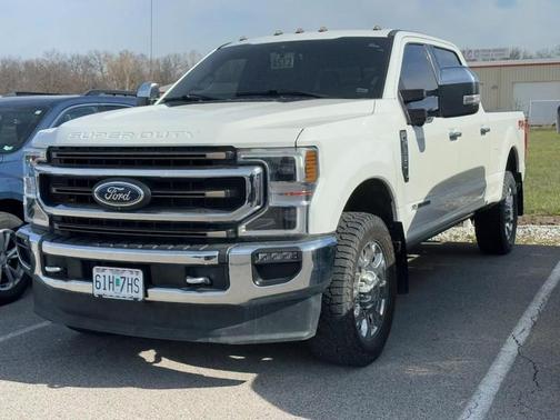 White Tri-Coat 2020 Ford F-250 Super Duty