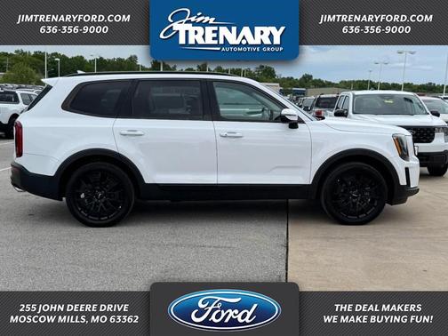 Glacial White Pearl 2022 Kia Telluride EX