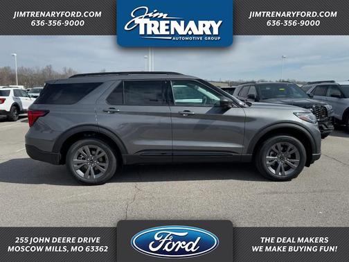 Carbonized Gray Metallic 2026 Ford Explorer Active