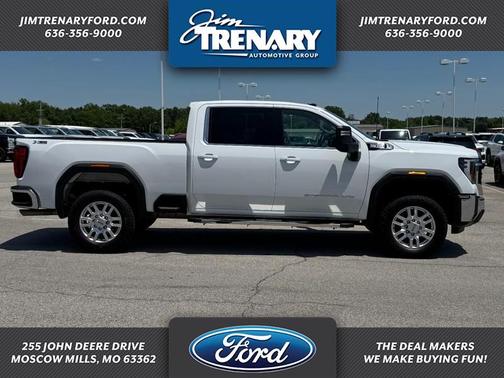 Summit White / White 2024 GMC Sierra 2500 SLE