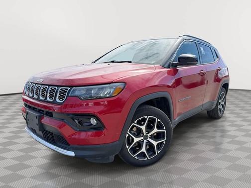 Red Hot Pearlcoat 2025 Jeep Compass Limited